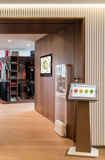 Mesurez la satisfaction de vos clients dans votre magasin avec notre borne de satisfaction