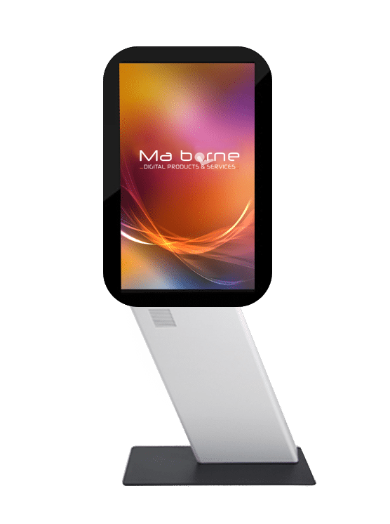 Totem tactile interactif
