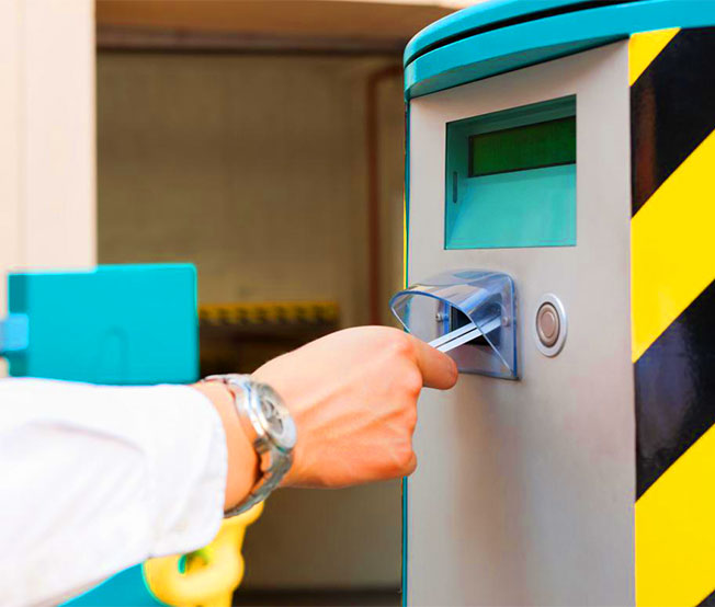 validateur ticket parking