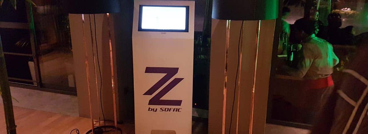 borne tactile pas cher pour Sofac