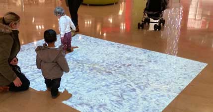sol interactif enfant