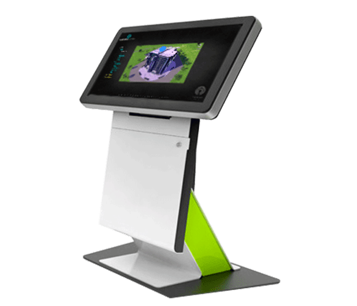 pupitre tactile immobilier