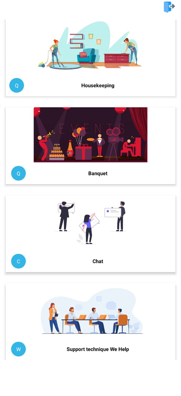 interface menu