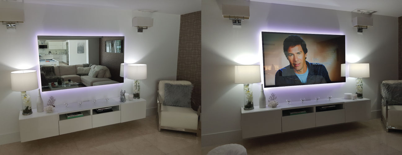 FULL WIDTH MIRROR TV IMAGE
