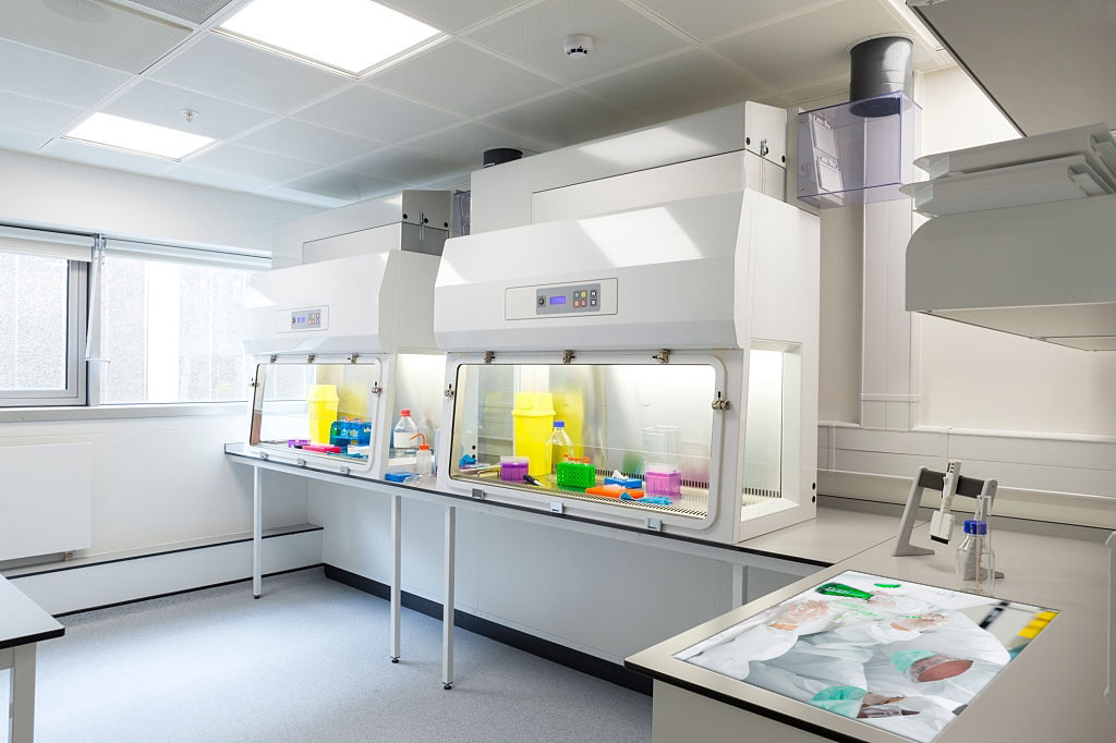 paillasse tactile laboratoire