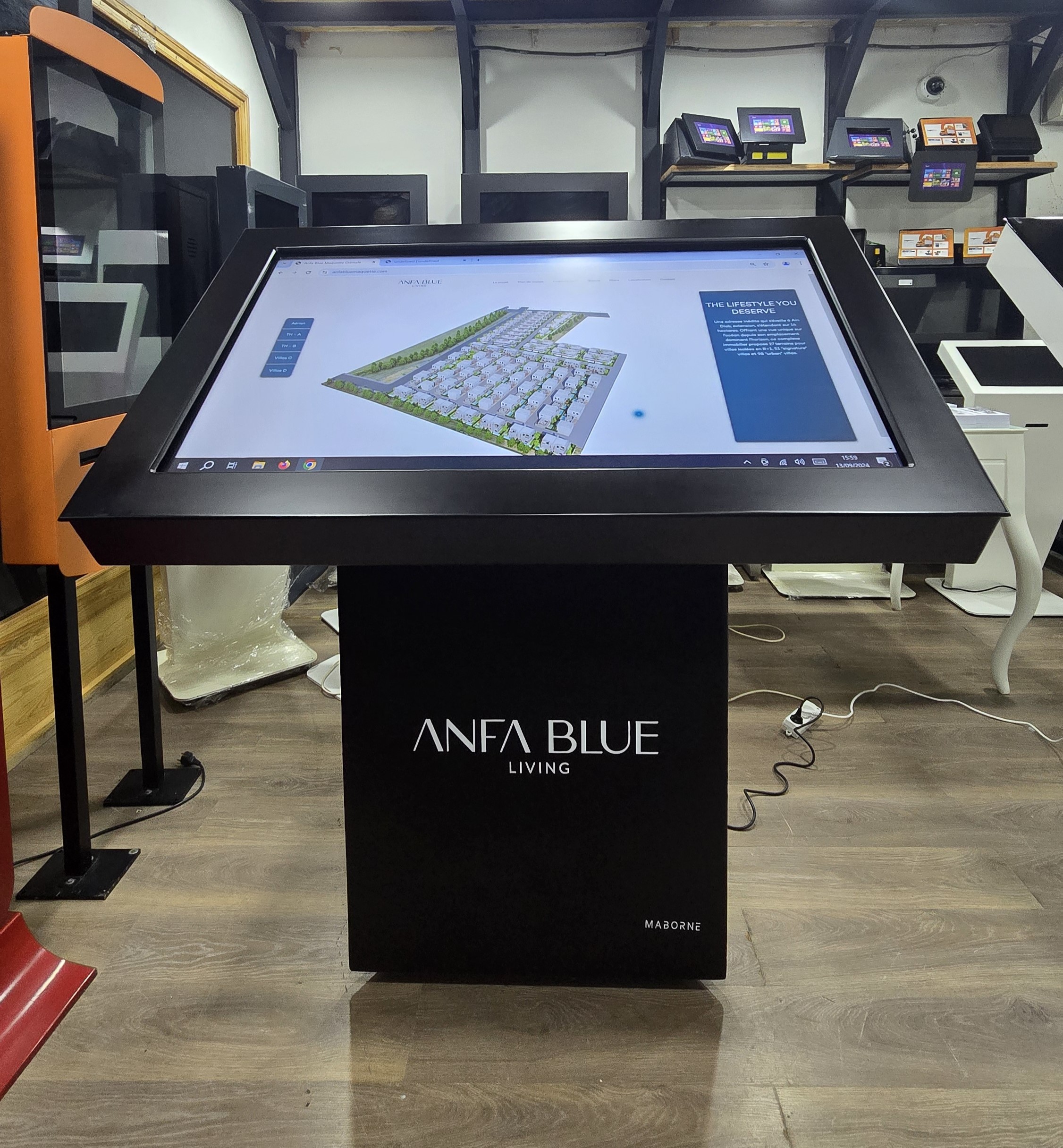 borne anfa blue living