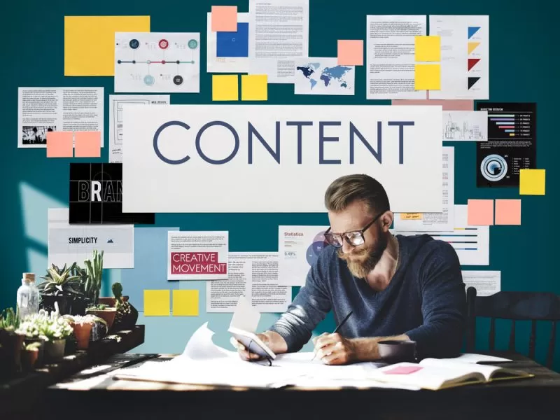 création du contenu
