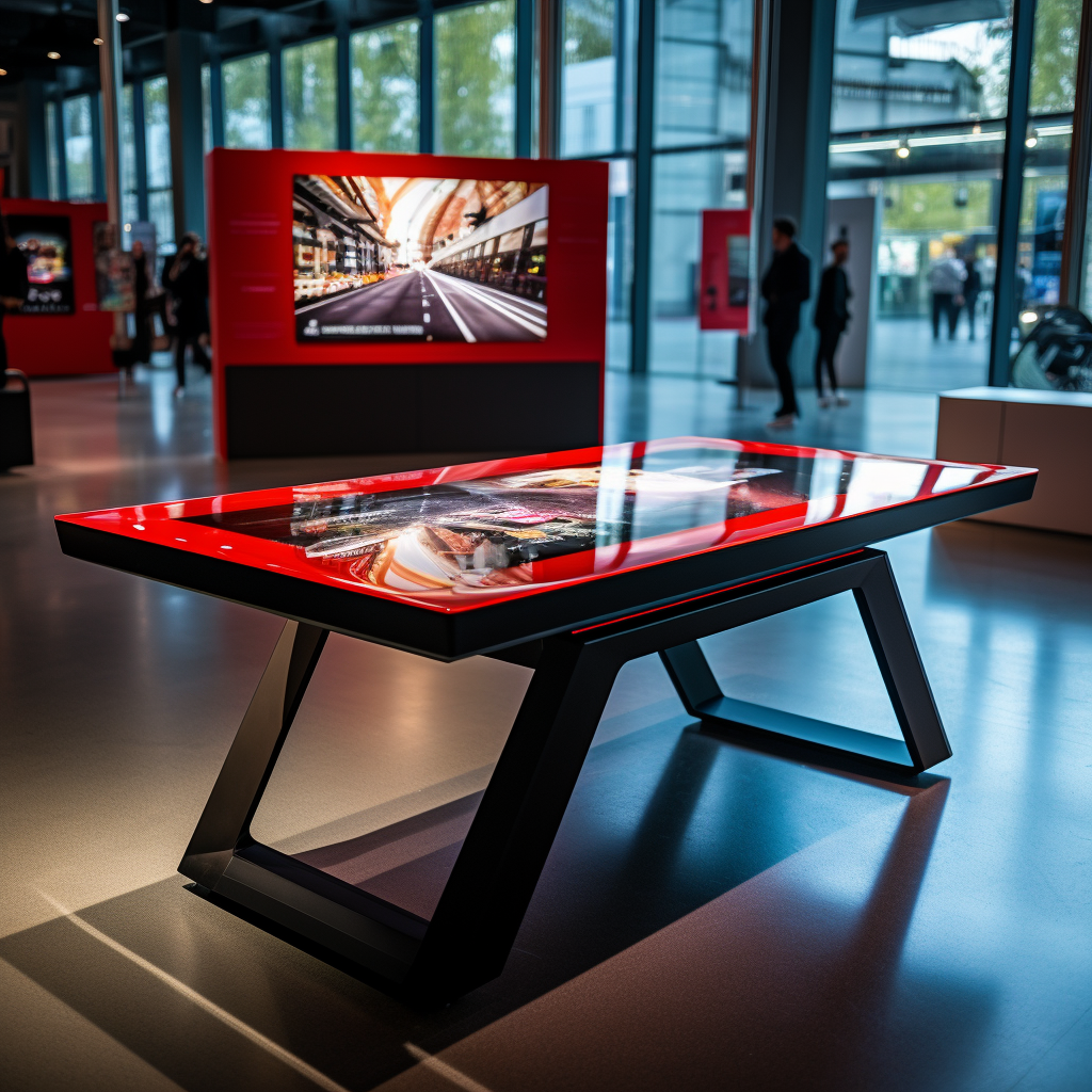 Revendeurs 13 mabornemid In a large museum a touch table 55inch completely co 0661a70b 300f 4f0f afe6 f0689eaa2653