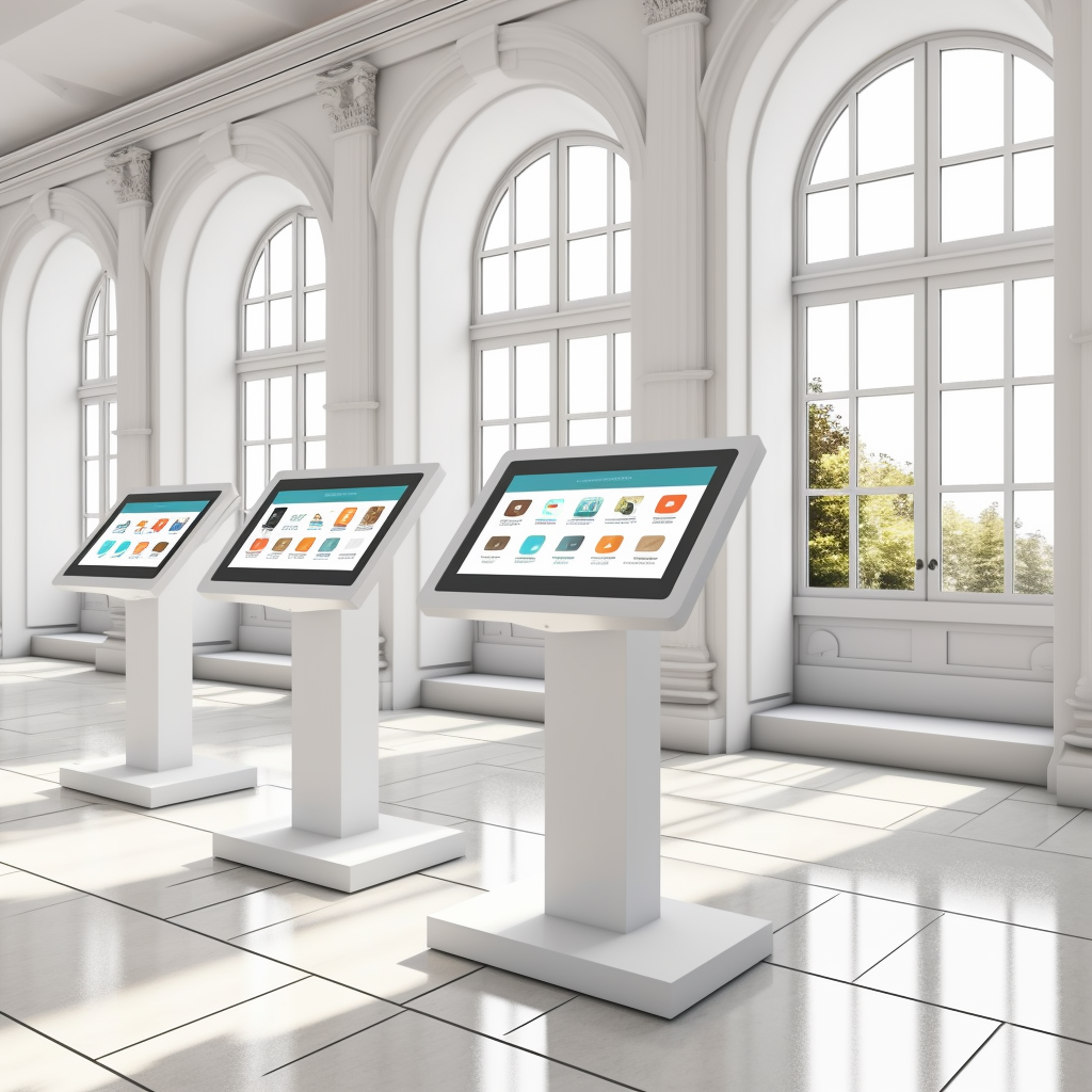 Revendeurs 15 phildrink 2 PLV Brokers white touch terminals in a large recept 99c133b0 a6b9 465b 9927 3e0ab5b3b6c2
