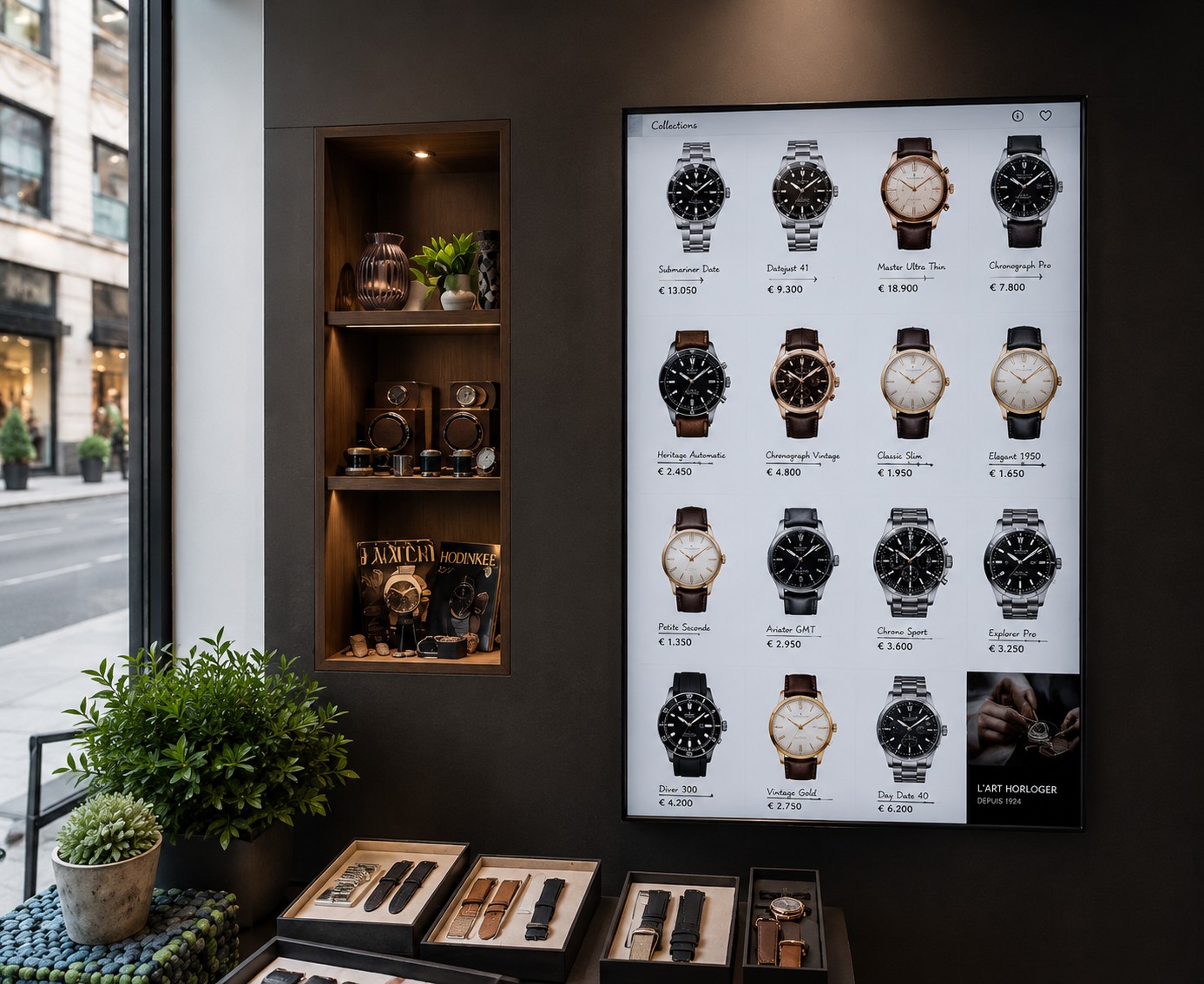 ecran vitrine tactile ecran vitrine tactile