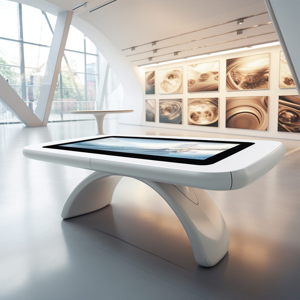 mabornemid In museum a touch table 55inch he table appears in t 0c94abaa e0fb 4e34 91b0 da8201b9faf2