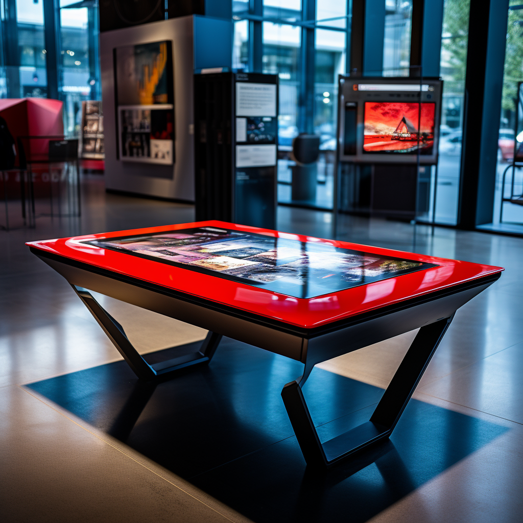 mabornemid In a large museum a touch table 55inch completely co eb09b37e a5b9 4c3d 8c25 4265e3a8655c