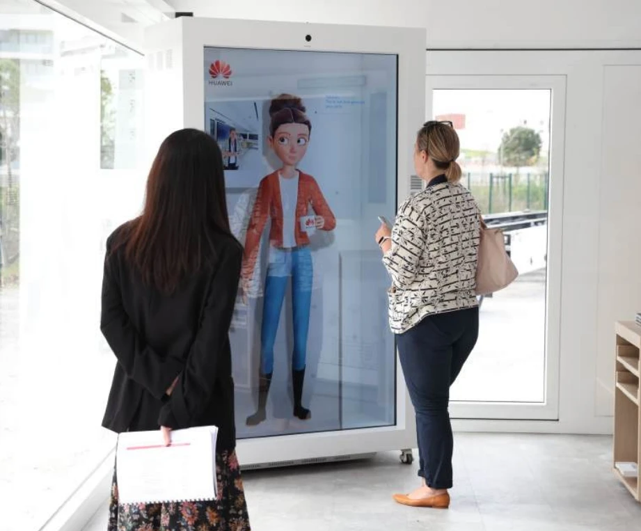 Hologramme 3D avec animation réaliste et dynamique