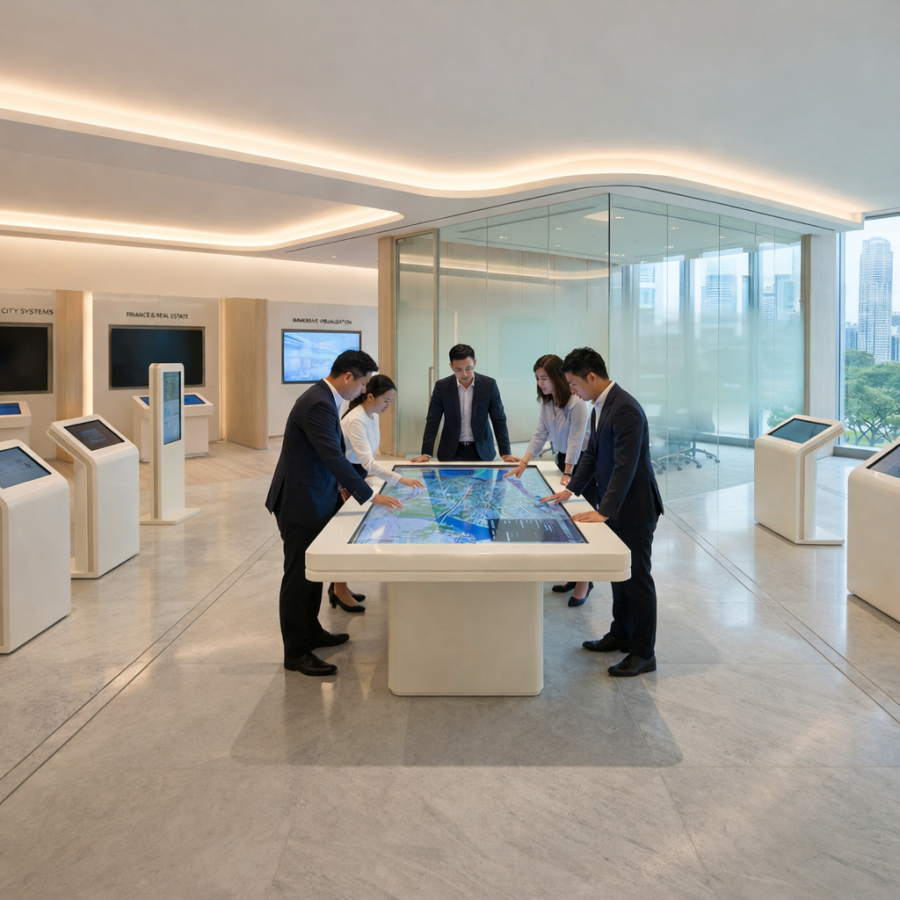 Espace showroom phygital