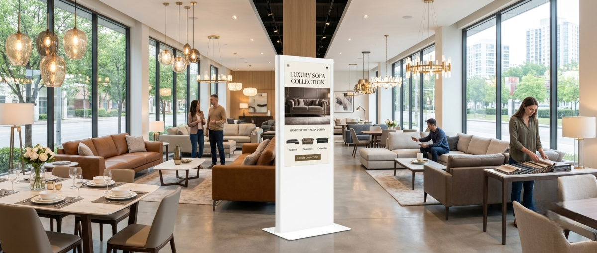 Solution de totem tactile professionnel