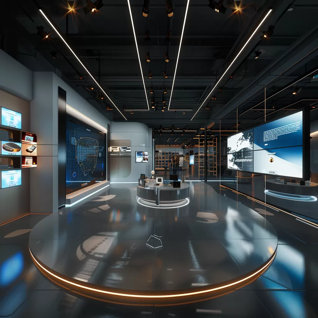 Showrooms Virtuels 1 mabornemid Create a realistic image of a virtual showroom int 0fbbba46 301c 4dea 8d24 7021140f31a7 1