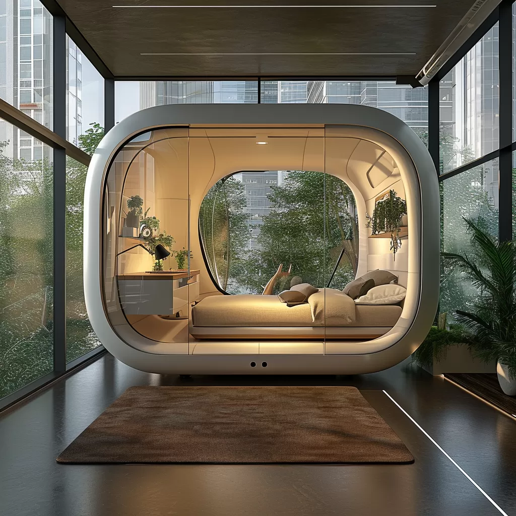 Cabine Acoustique 11 rheabaast Hyper personalized AI powered living pod optimized fo a4edc8c8 f4f4 464d bc8e 83fb8de8a693