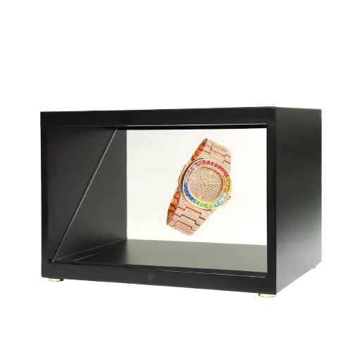 Hologramme Box affichant un visuel 3D Hologramme Box affichant un visuel 3D